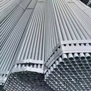 Excellent Tensile Strength Zinc Coated for Hungary Urban Infrastructure Support Columns Round Galvanized Steel Pipe