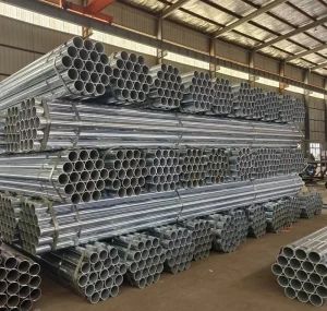 Exceptional Corrosion Protection Hot Dipped for Paraguay Architectural Glass Curtain Wall Round Galvanized Steel Pipe