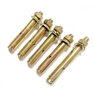 Expansion Anchor Bolt with Yellow Zinc Plated