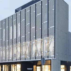 Exterior Wall Cladding Aluminum Panels Building Facade Curtain Wall Aluminum Design