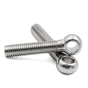 Eye Bolt Stainless Steel Zinc/Plain Finish Corrosion-Resistant Fully Threaded Rod End Bolts