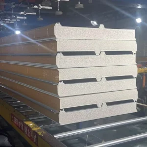 FM Approved 30 50 75 100mm Polyurethane Sandwich Wall Panels for Warehouse Roof and Wall Insulated Building
