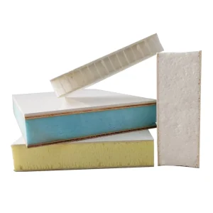 FRP Composite Exterior RV Caravan Sandwich Panel Fiberglass Polypropylene PU Foam Core Aluminium Honeycomb Panel for Trailer
