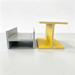 FRP Fiberglass Pultruded Structure Beam for Industrial Construction with Surface Veil