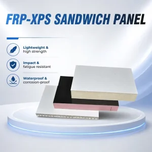 FRP Fiberglass XPS Foam Core Sandwich Panel for RV Caravan Truck Body Floor Wall Roof Lightweight High Strength Waterproof