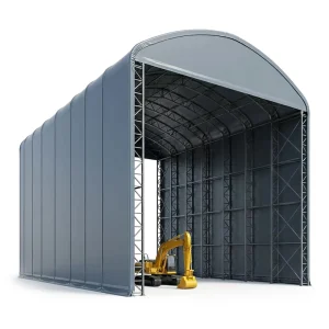 Fabric Building 30x60m Prefab Garage Storage Shelter Structure Warehouse Tent Mining Pvc Workshop No Galvanized Steel