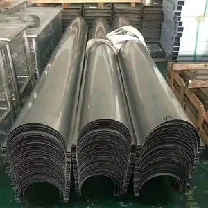 Fabrication Metal Customized 201 304 Stainless Steel U Shaped Roof Drainage Gutter