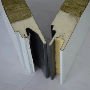 Facade Glass Wool Sandwich Wall Panel Romania and Qatar