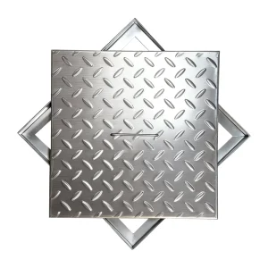 Factory CE Stainless Steel Checkered Plate Custom Anti-Slip Floor and Stair Tread