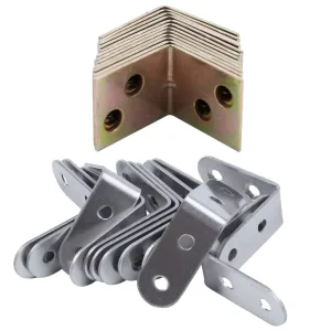 Factory Custom Metal L Corner Connecting Brackets Galvanized Steel Angle Brackets for Wood