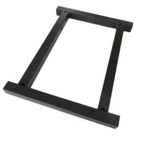 Factory Custom Metal Manufacturing Supplies Heavy Duty Black Powder Coated Warehouse Storage Rack Welding Metal Shelves Brackets