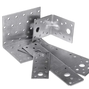 Factory Custom Metal Stainless Steel L Corner Connecting Brackets Galvanized Steel Angle Brackets for Wood Connector