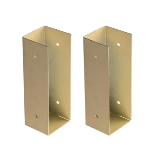 Factory Custom Powder Coating Steel Sheet Bent Pergola Brackets Metal Iron for Wood Pergola