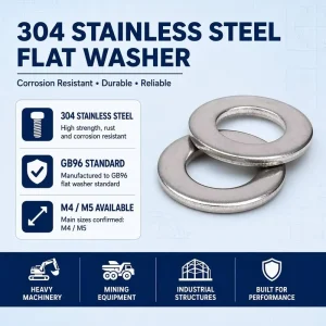 Factory Custom Stainless Steel 304 Flat Plain Thin Round Lock Small Size Washers DIN433