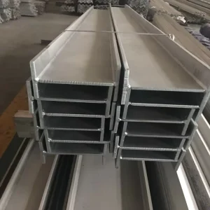 Factory Customized ASTM 304 304L 309S 310S 316 316L 410 2205 2507 Welded Stainless Steel H Beams for Building Material