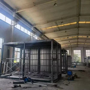 Factory Customized H Shape Steel Roof Truss Strong Durable High Performance For Student Gym School Sports Complex Center