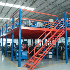 Factory Customized Heavy Duty Cold Rolled Steel Mezzanine Rack Warehouse Mezzanine Platform Custom Attic Storage System