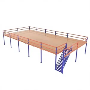 Factory Customized Heavy duty Mezzanine Rack Warehouse Mezzanine Platform Custom Attic Storage System