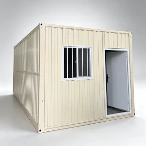 Factory Detachable 10ft Prefabricated Corrugated Container House Moisture Proof Multi functional Temporary Living Cabin