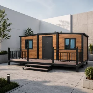 Factory Direct 40ft Container House Luxurious Steel Structure Design Breathable 20ft Container House