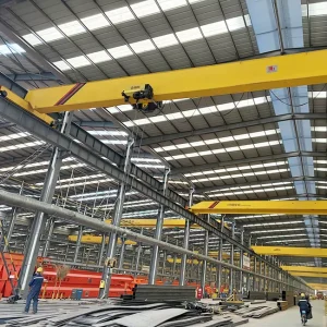 Factory Direct 9 Ton High Lifting Height Beam Crane for Industrial Production Line