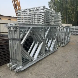Factory Direct Bailey Sheet Steel Bridge Heavy Bailey Beam Assembled Bailey Bridge Cutting Bending Welding for Steel Workshop