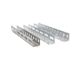Factory Direct C-Shaped Steel Photovoltaic Seismic Supports Hot-Dip Galvanized Aluminum-Magnesium C-Shape Steel Brackets