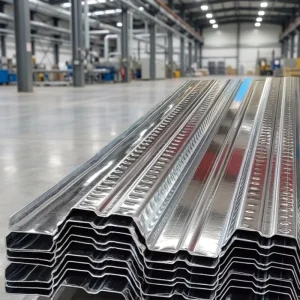Factory Direct Corrugated Galvanized Steel Deck Sheet Load Bearing Metal Floor Deck for Concrete Mezzanine Construction