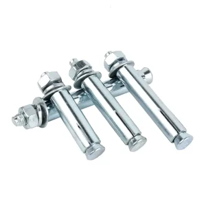 Factory Direct Galvanized Expansion Anchor Bolts Carbon Steel Sleeve Expansion Bolts for Wall Fixed Installation