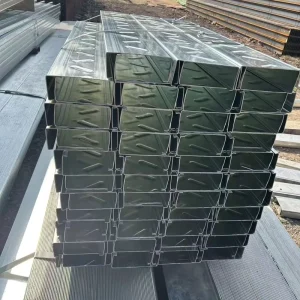 Factory Direct Galvanized Steel C Channel Strut Channels Building Structural Steel with Cutting Service