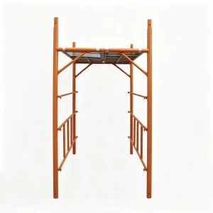 Factory Direct Galvanized Steel Ladder H Frame Scaffolding High Strength Lightweight Mobile Outdoor Modern Design Hotel