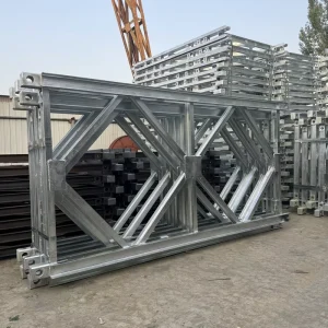 Factory Direct Heavy Duty Modular Temporary Bailey Steel Bridge with Welding Bending Cutting Services