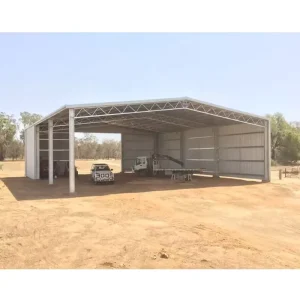 Factory Direct Light Steel Structure Pole Barn Prefabricated Steel Houses Prefab Metal Garage Building Kit Carport Shed With Design