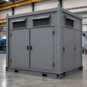 Factory Direct Machinery Guard Housing Heavy Duty Steel Welded Fabrication for Industrial Equipment Protection