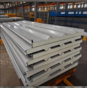 Factory Direct Price Galvanized Steel Pur Roof Panel Pir Rock Wool Eps Glass Wool Sandwich Panels