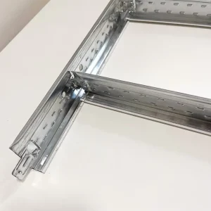Factory Direct Sales Flat Ceiling Frames Paint Keel Galvanized Ceiling T Grid Components