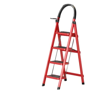 Factory Direct Sales Modern Steel Combination Ladders Hotel Folding Thickened 12 Steps 150kg Load Capacity Multifunctional