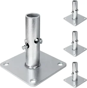 Factory Direct Sales Scaffolding Formwork Galvanized Steel Pipe Support Prop Base Plate