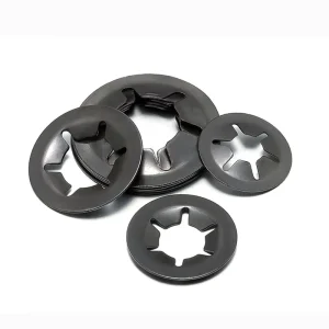 Factory Direct Stainless Steel Retaining Starlock Washer Shaft Spring Steel 4mm 6mm 8mm 10mm 12mm With Plain Finish
