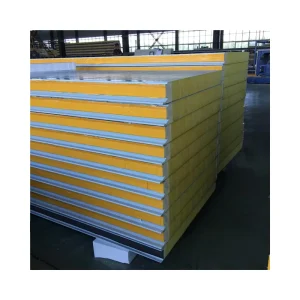 Factory Direct Supply High Quality PU Polyurethane Sandwich Panel Insulated PIR Sandwich Panel EPS Rock Wool Sandwich Panel