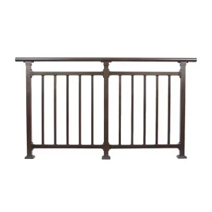 Factory Direct Supply Villa Railings Chinese Style Zinc Steel Fences Balcony Railings Courtyard Fences Outdoor Garden Railings