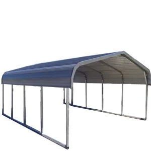 Factory Direct Waterproof 2-Car Metal Carport Made in China