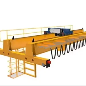 Factory Direct for Workshop Low Clearance European style Double Beam Bridge Crane