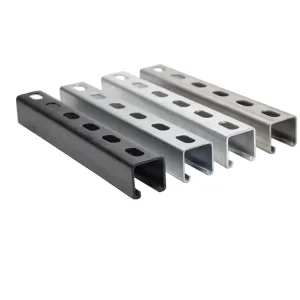 Factory Directly Sales Hot Dip Galvanized C Section Of Photovoltaic Support Galvanized Steel Profile Solar Bracket System