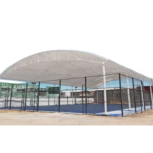 Factory Directly Supplied Modern Steel Structure Stadium Fabric Tension Membrane Architecture Canopy Shed