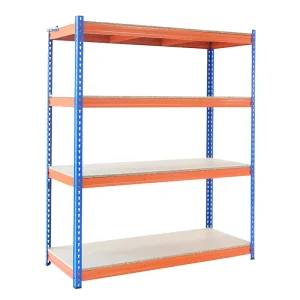 Factory Directly Wire Garage 24 Deep Zbeam Boltless Steel 5 Layer Corrosion Protection Heavy Duty CE Certified Powder Racking