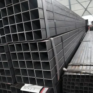Factory EN10219 S355JR Q355B High Strength Carbon Steel Square Tube SHS Hollow Section for Heavy Steel Structure Machinery Frame