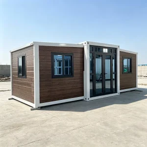 Factory Expandable Folding Container House Moisture Proof Detachable 2 Bedroom Prefabricated Container Villa