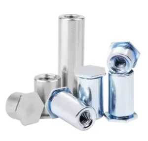 Factory Galvanized Nut Hardness Carbon Steel Sealed Nut Waterproof Clinching Standoffs LED Screens Waterproof Nuts