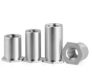 Factory Galvanized Nut Hardness Carbon Steel Sealed Nut Waterproof Clinching Standoffs LED Screens Waterproof Nuts